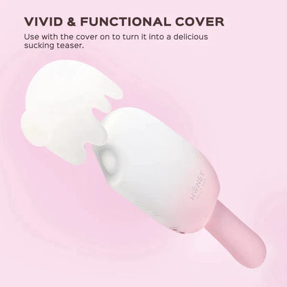 Bite Me - Sucking Tapping & Vibrating Cream Pop Clit Stimulator