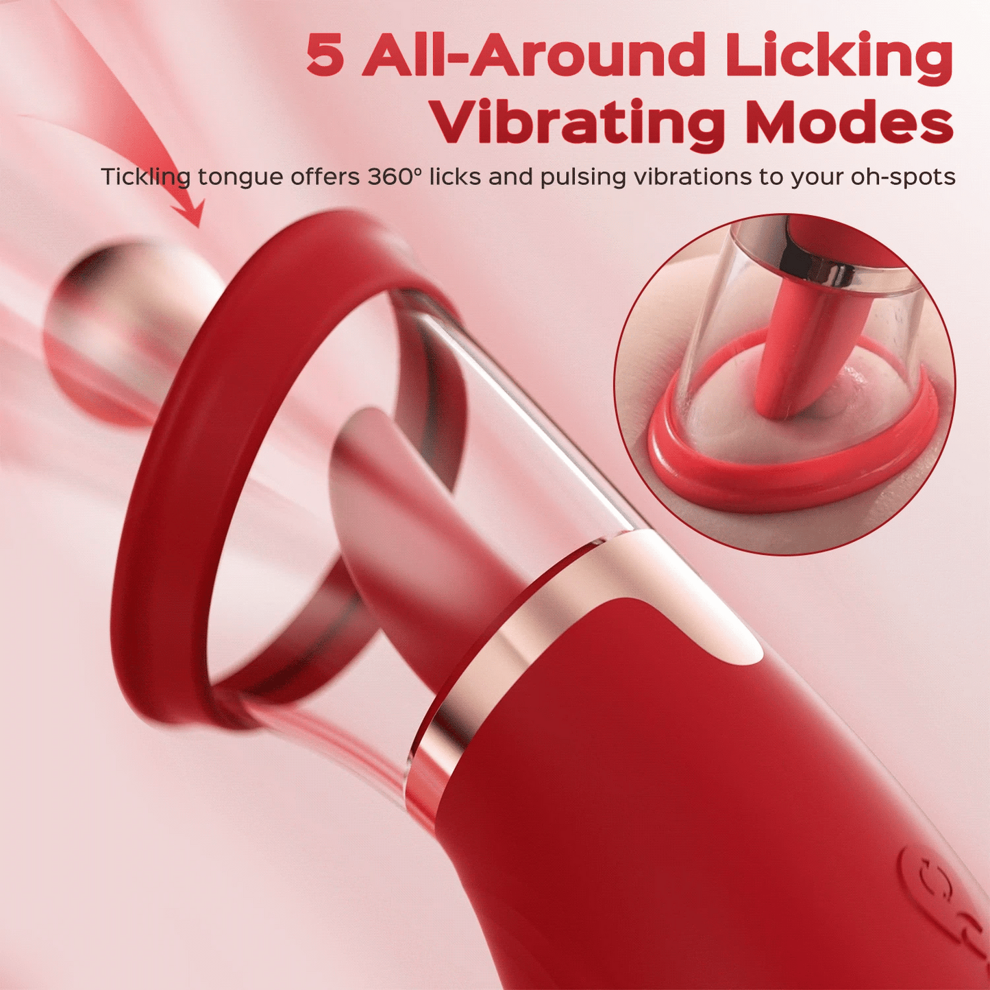 Ora - Sucking & Licking Clitoral Stimulator Pussy Pump